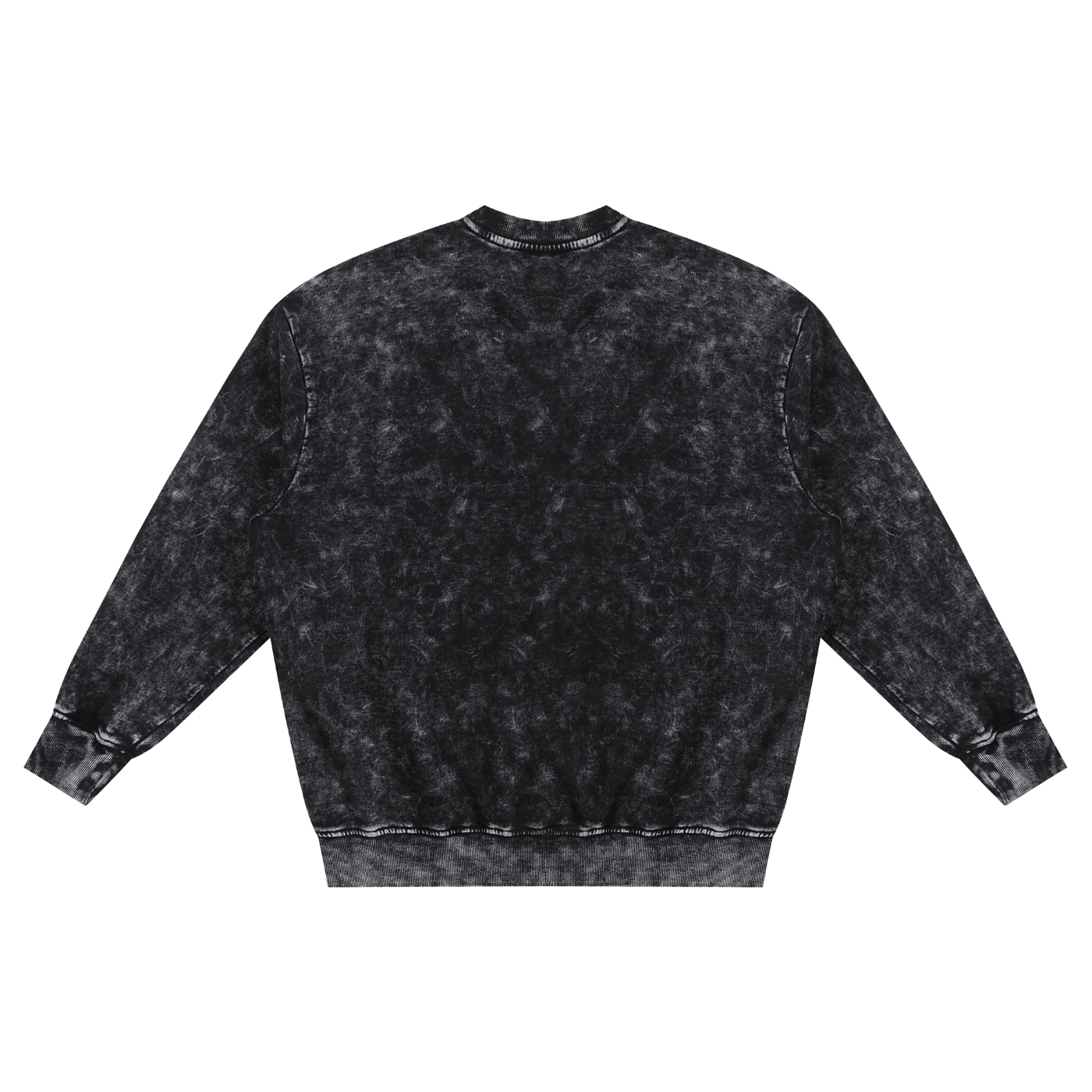 Snow Washed Hand-Frayed Sweatshirt – Twin Tigers Edition