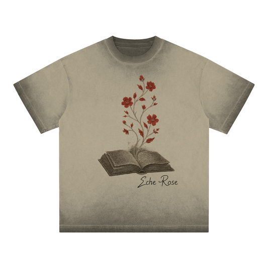 Reverse Dyed Loose Cotton T-Shirt